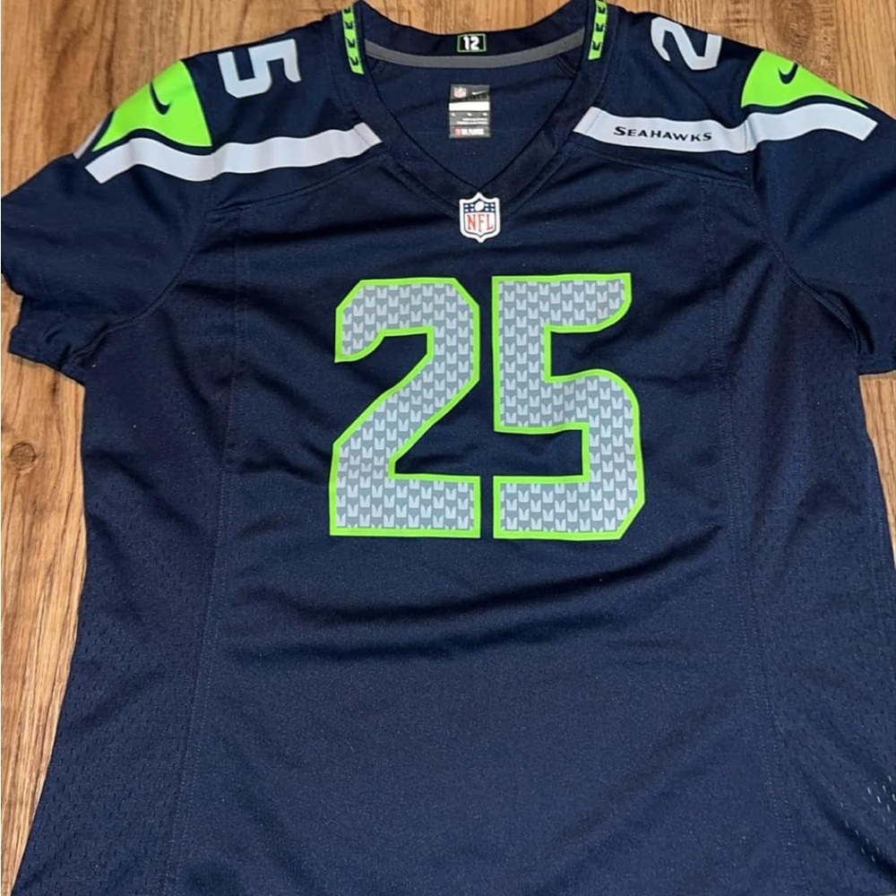 Big Kids Jersey - Navy and Green